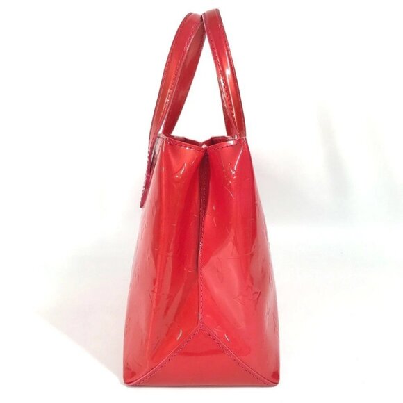 LOUIS VUITTON M93643 MonogramVernis Wilshere-Boulevard Tote Bag Hand Bag - Picture 3 of 16